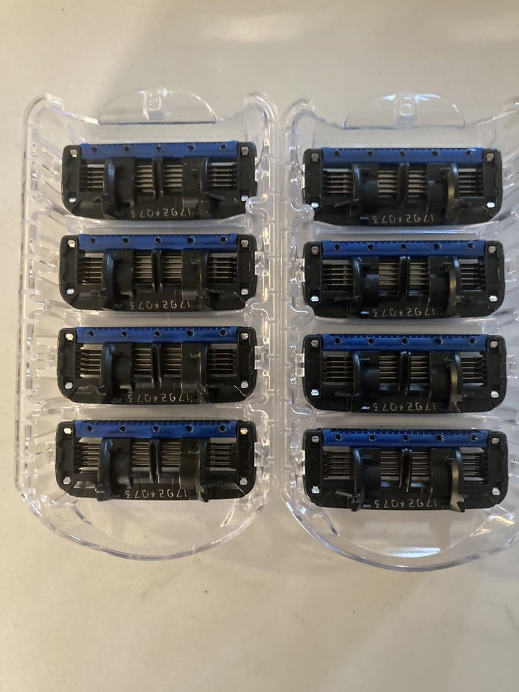 8 Refills Compatible with  Schick Quattro Titanium Trimmer Razor 5