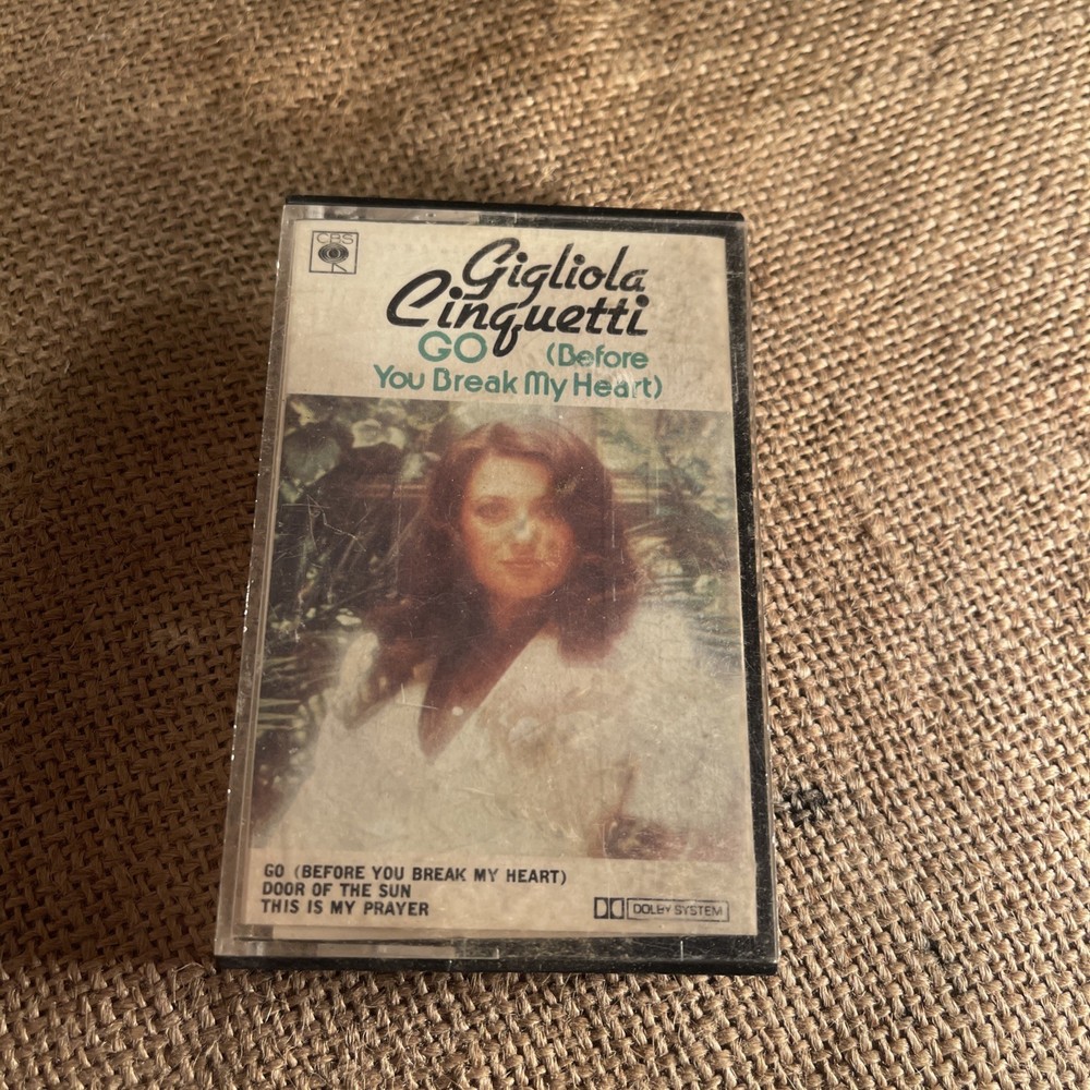 GIGLIOLA CINQUETTI go cassette