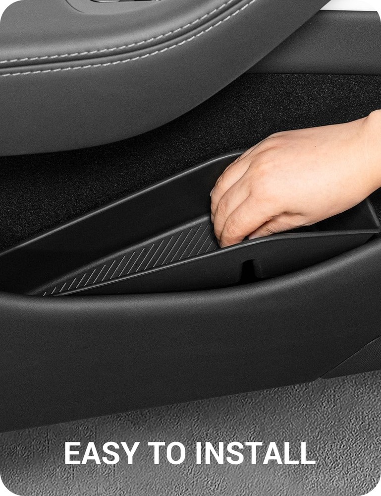BASENOR 2026 Tesla Model Y Juniper Door Side Storage Box, (Emergency Button