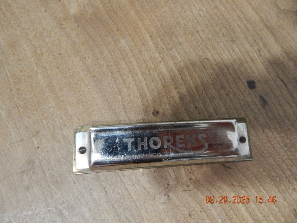 Vintage Thorens 60 Swiss Harmonica Made in Switzerland