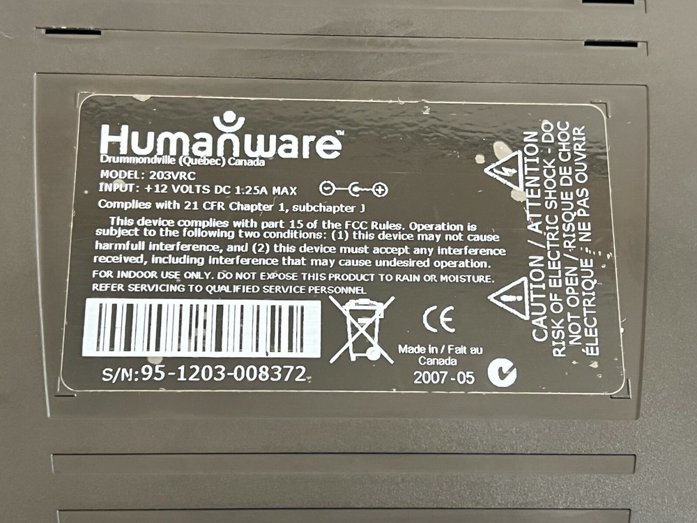 PP20: RFB&D HumanWare Victor Reader Daisy Classic X+ - Needs New Battery