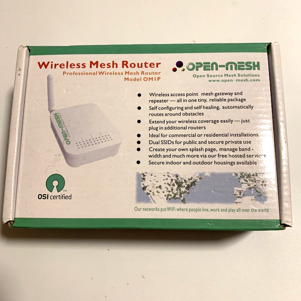 New Open-Mesh Professional Mesh Wireless Router OM1P