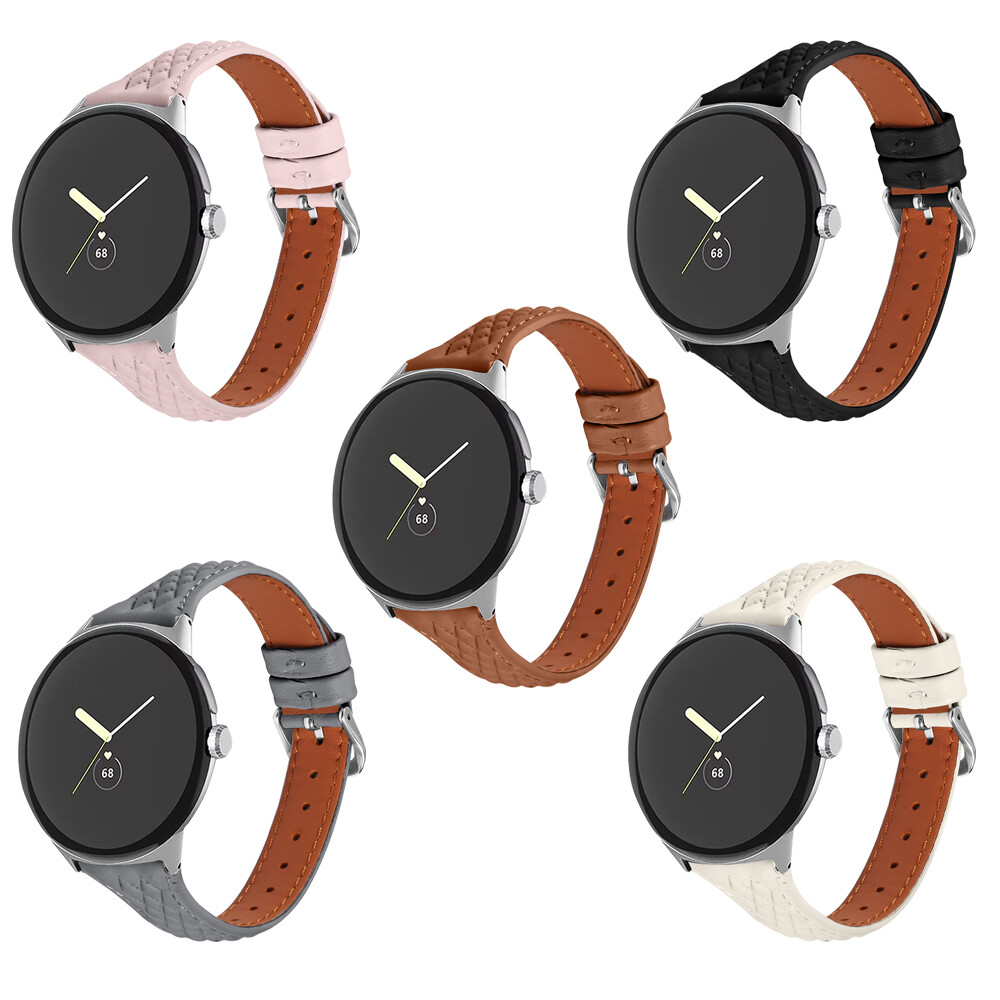For Google Pixel 2 1 Genuine Leather Causal Wrist Watch Band Strap Replacement