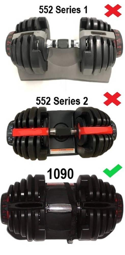 Bowflex 1090 ONLY SelectTech Dumbbell Replacement #1 Smallest Weight Plate 2.5lb
