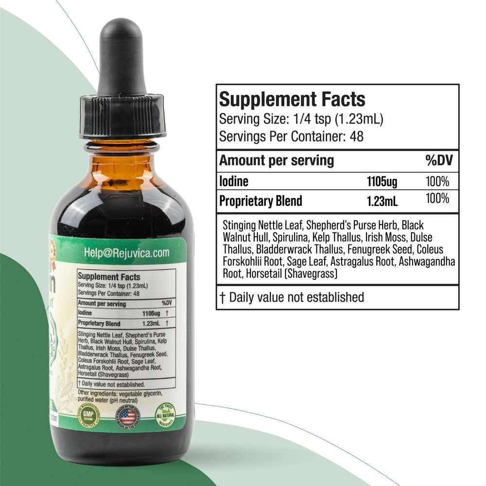 Thyrobin - Liquid Thyroid Support Supplement: 3 Bottle Value Pack