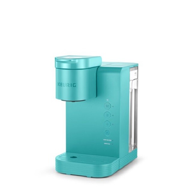 Keurig K-Express Single Coffee Maker, Tropical Blue - Simple Button Controls