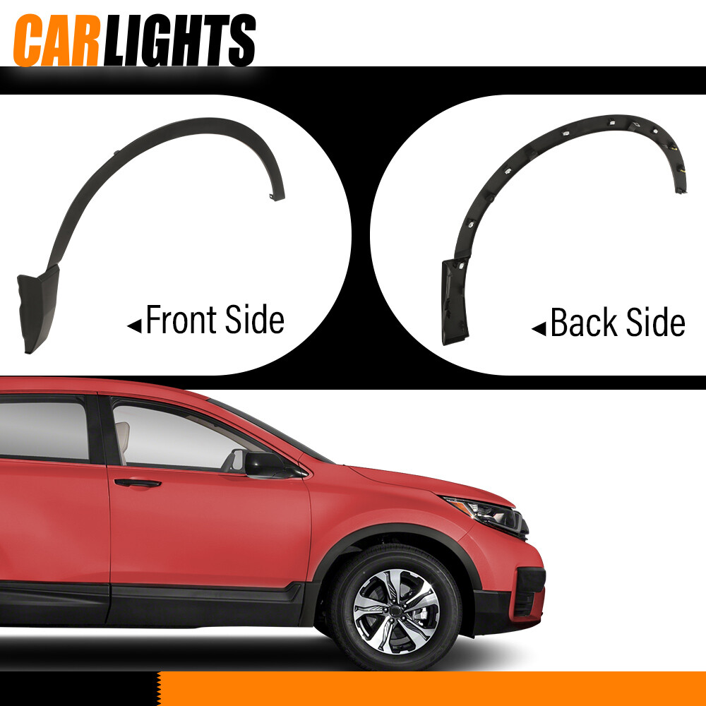 Front Fender Trim Wheel Arch Molding Fit For 2017-2022 Honda CR-V Left+Right