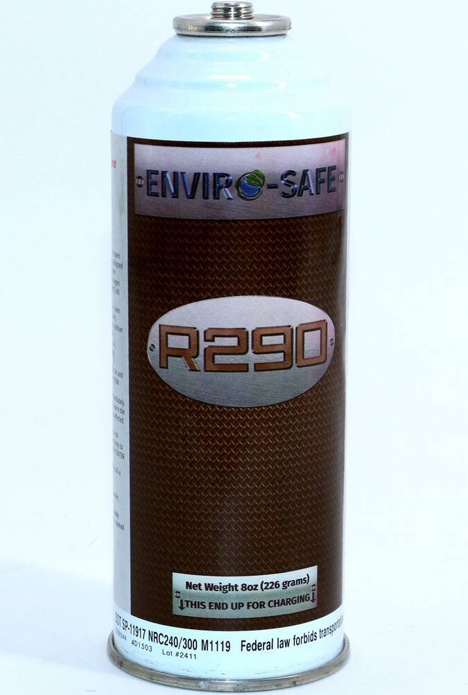 Envirosafe R290 Refrigerant, 12 cans/case R290