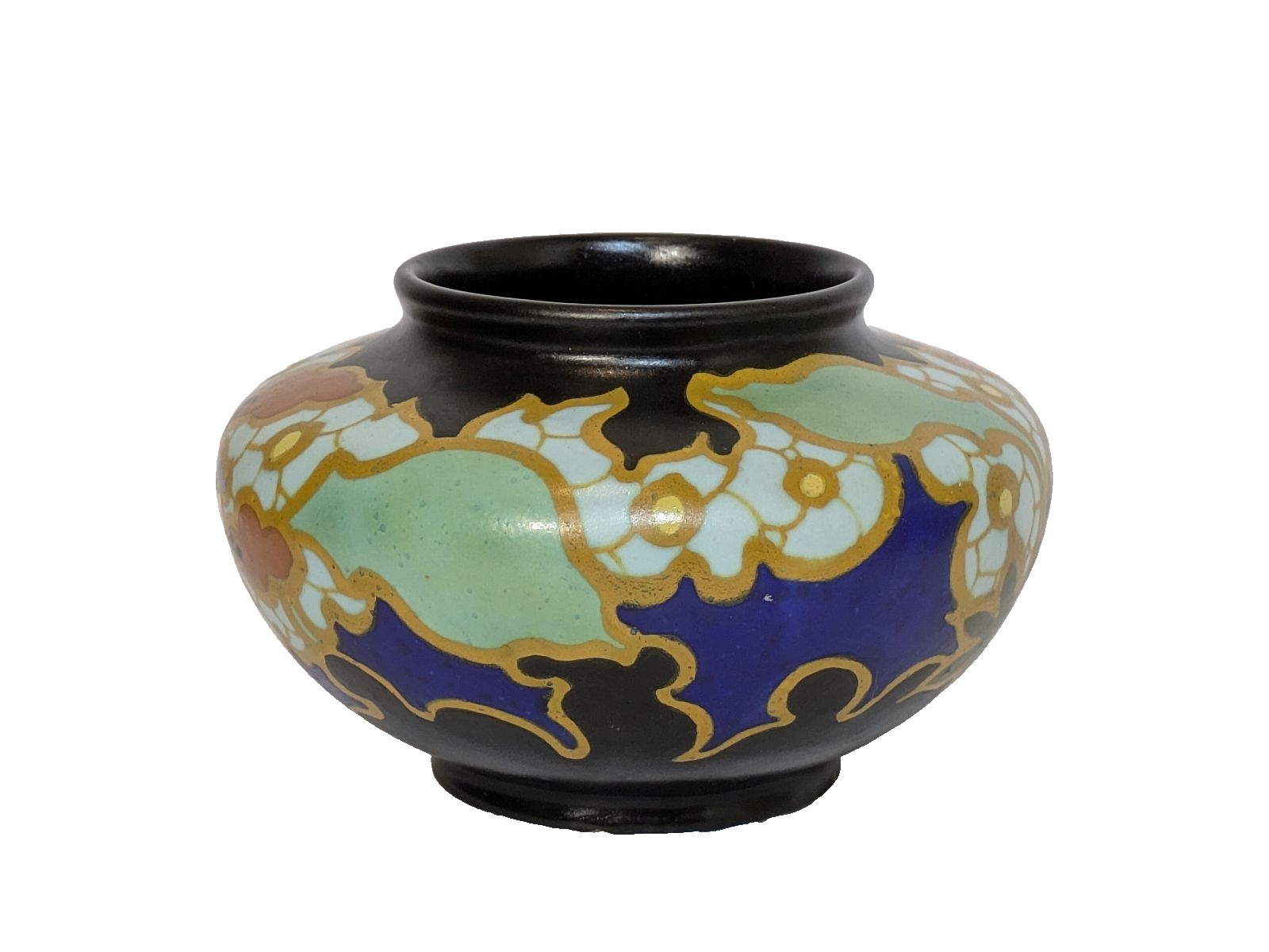 Regina Pottery Gouda Art Deco “Orchis” Bowl