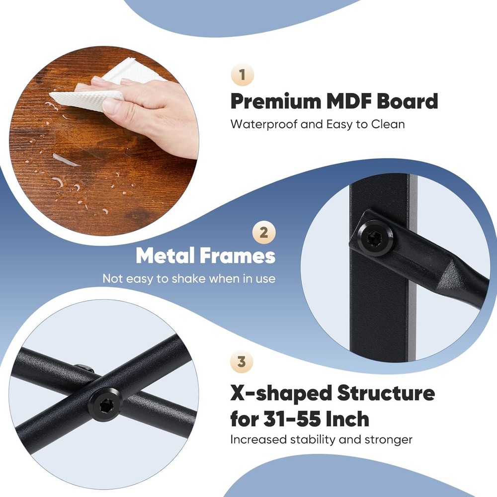 DUMOS 32 in Small Computer Desk for Home Office, Modern Study Work Table Simple