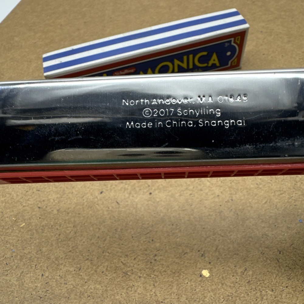 Schylling Basic Starter Beginner's Harmonica Fun for Learners Ages 3 - Up