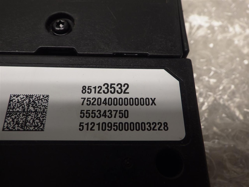 Cadillac XT6 2021-2023 Telematics Interface Module 85123532 5542