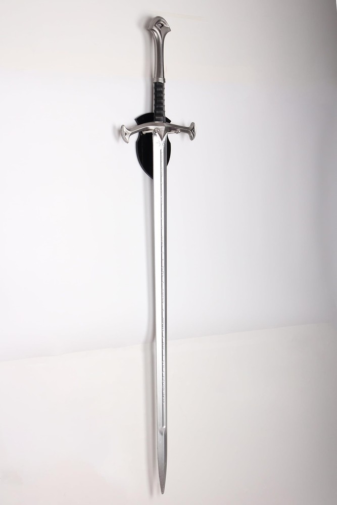 Wall Mounted Sword Rack - Vertical Single Sword Display Stand with Hook Unive...