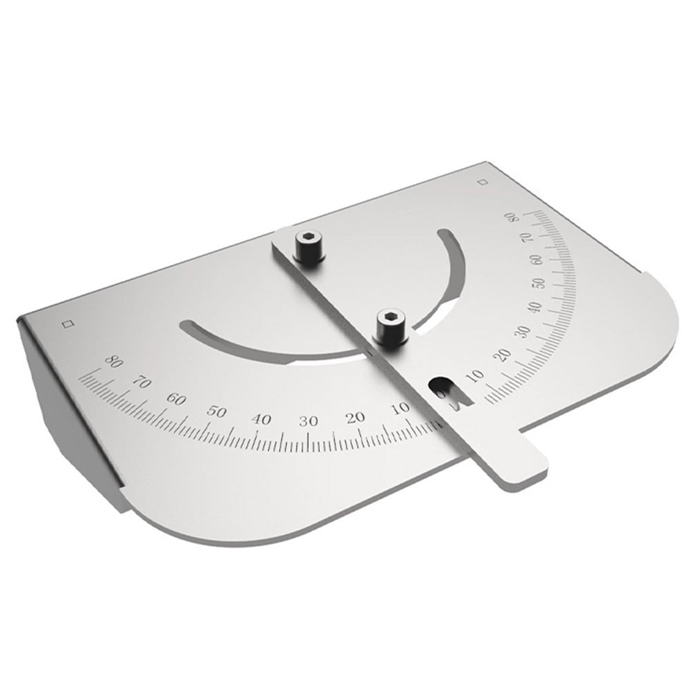Sheet Metal Bending Tool Auxiliary Doubleside Positioner T-type Angle Push Ruler