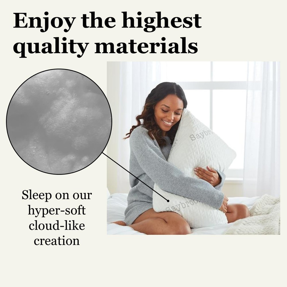 Saybrook Adjustable Down Alternative Pillow - Standard/Queen