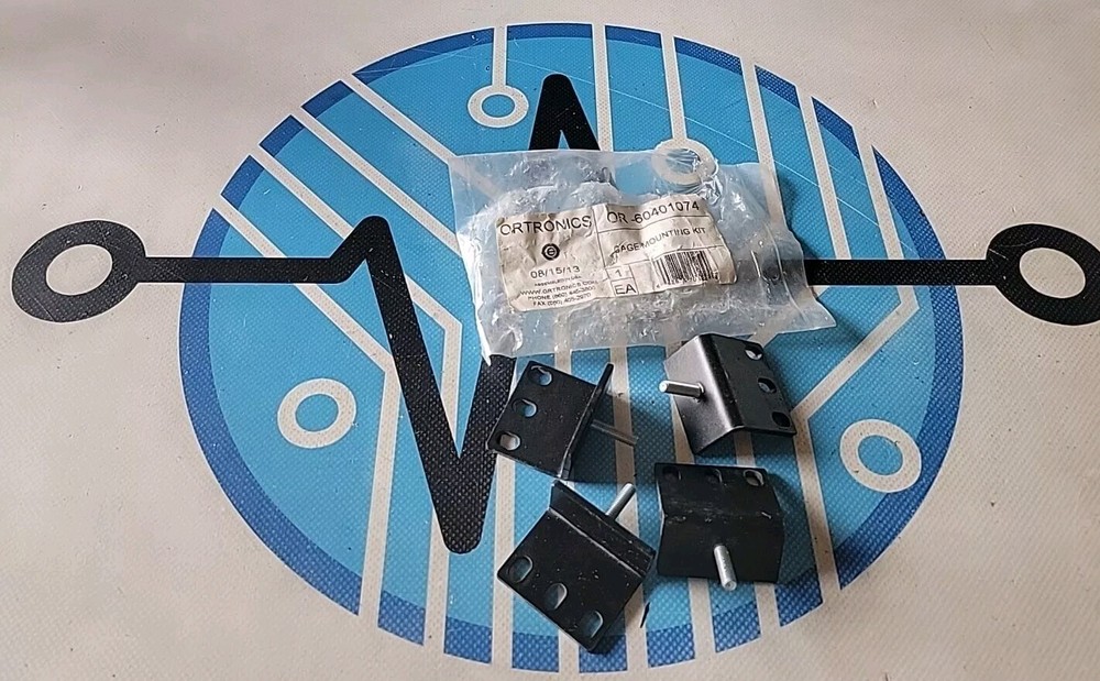 ORTRONICS OR-60401074 Cage Mounting L Brackets **No Hardware