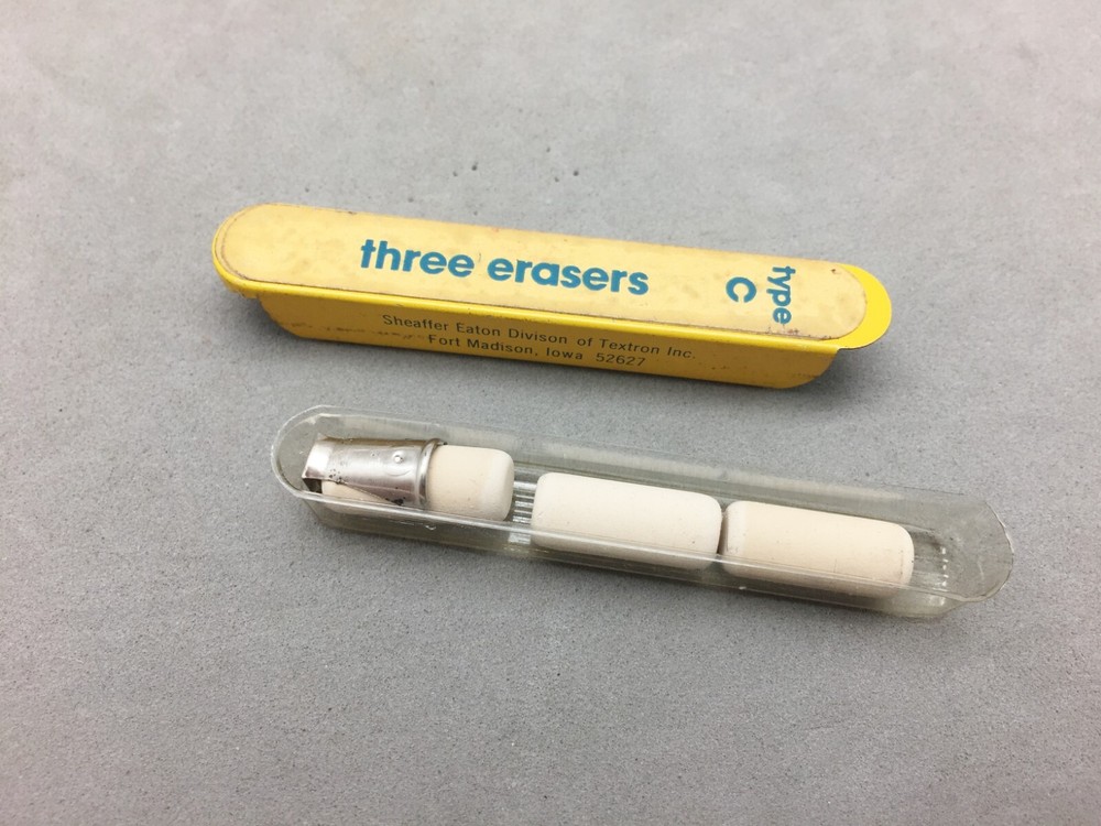 Sheaffer Mechanical Pencil Eraser Refill Tin 3 Each Type C