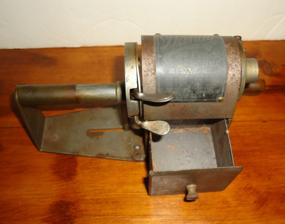 Antique Dandy Automatic Feed Pencil Sharpener Circa 1919