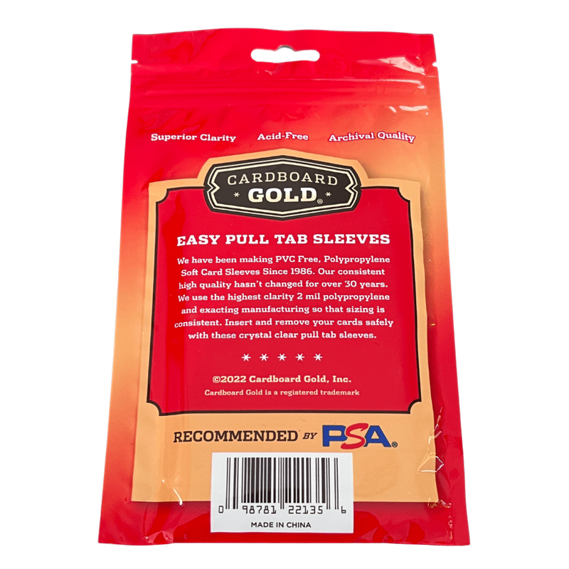 5000 CBG Easy Grip Pull Tab Saver Premium Pro Trading Card Soft Sleeves 🔥🔥