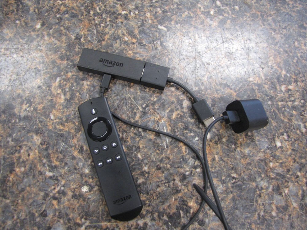 Amazon Fire stick 2nd Generation Model Number LY73PR w/ Remote & Power Adapter