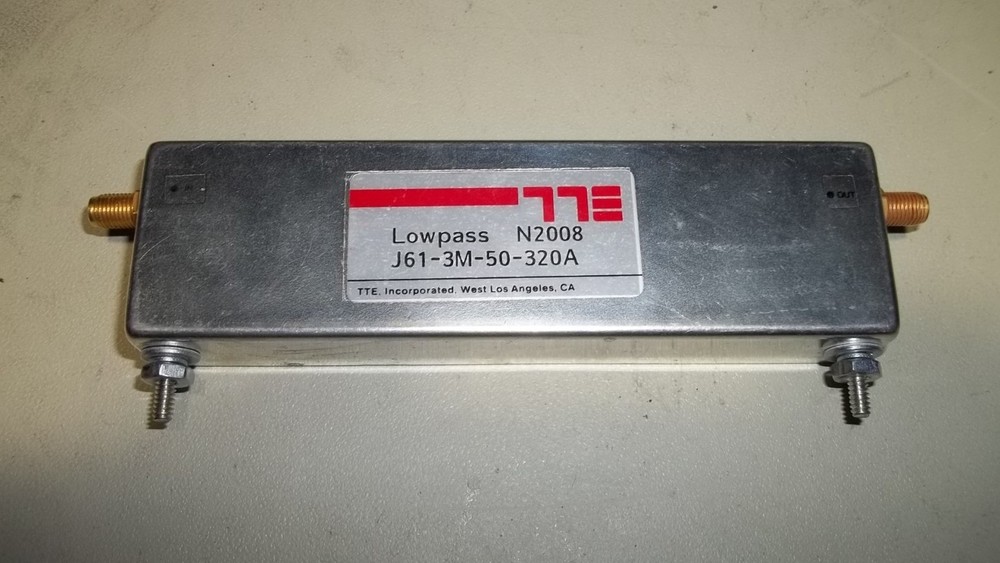 TTE Lowpass RF Filter N2008