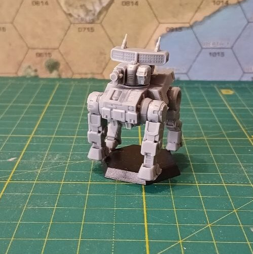 Thunder Stallion, battletech game miniature