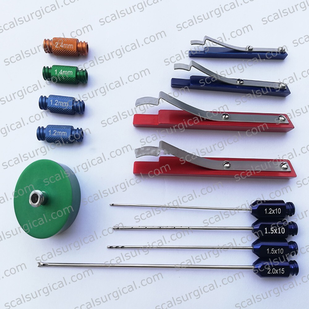 Micro Liposuction Facial Cannulas Set Plastic Surgery Instruments