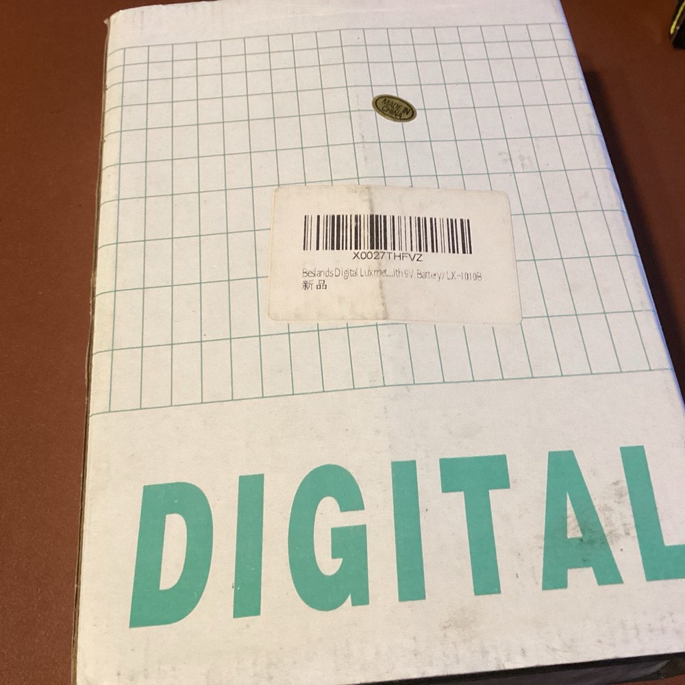 Beslands Model # LX1010B Digital Lux Meter