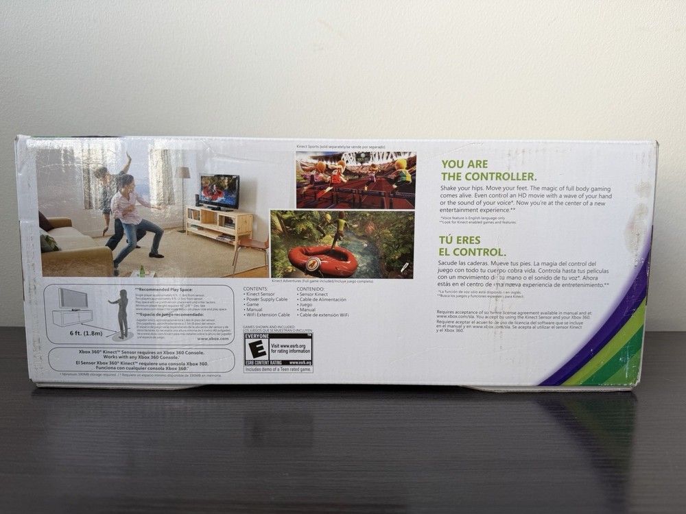 Xbox 360 Kinect Sensor Model 1414 Motion Camera Tested Working