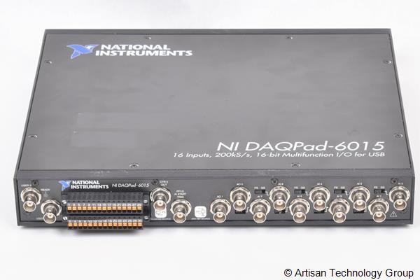 NI DAQPad-6015 BNC Portable High-Performance Mass-Terminal Multifunction DAQ