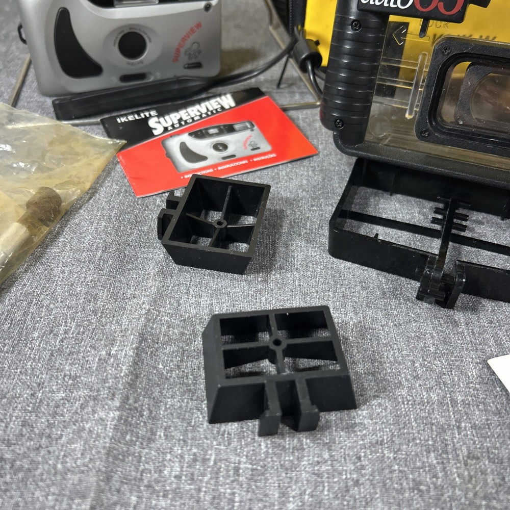 Ikelite Underwater Camera auto-35 Super View System Housing, Case+Accessories