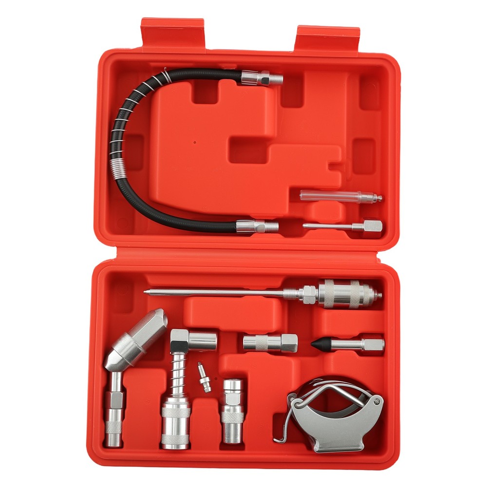 Garage Grade Grease Gun Kit 3000PSI with Multiple Coupler Set