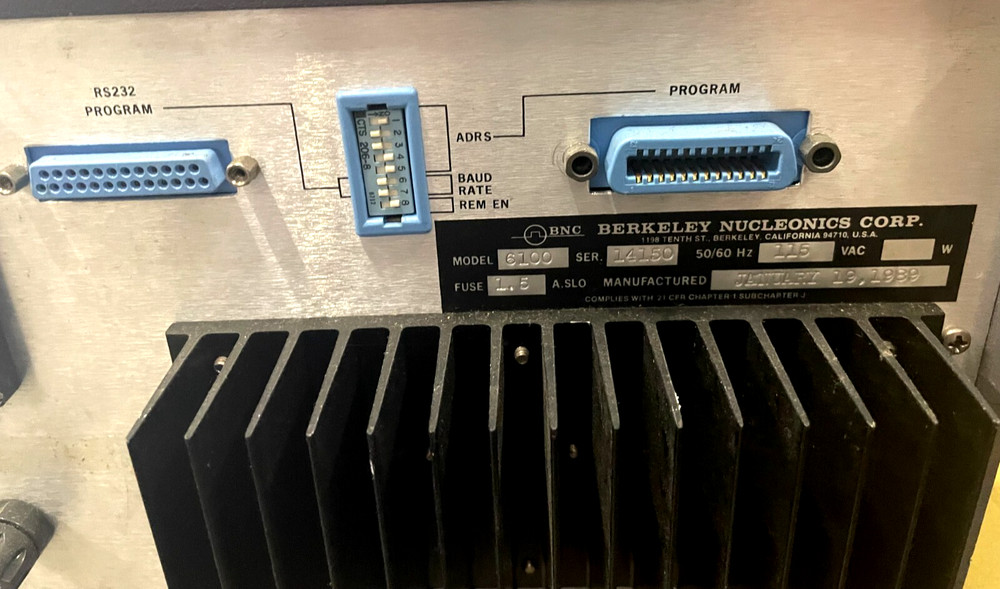 BNC Berkeley Nucleonics 6100 Optical Power Meter/Analyzer
