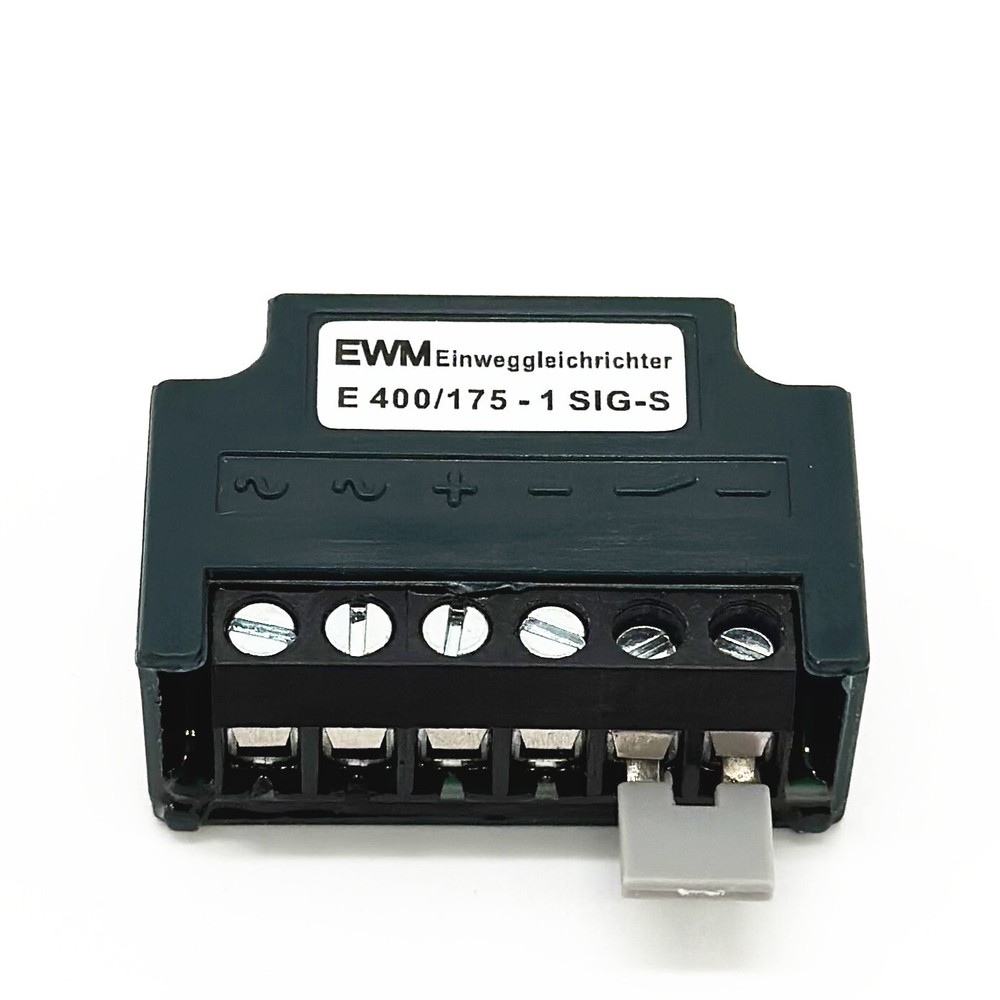 EWM Einweggleichrichter E 400/175-1 SIG-S Motor Half-wave Brake Rectifier module