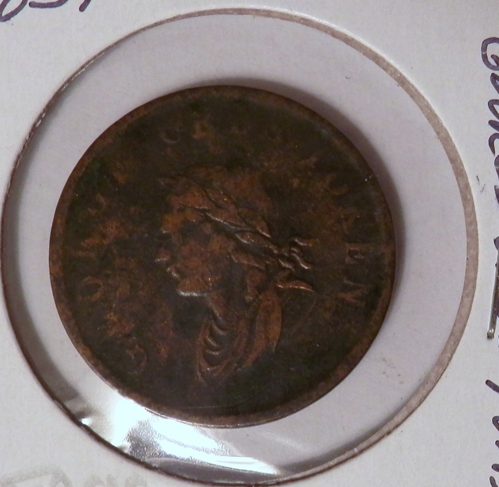 1834 Lower Canada George ORDS Token