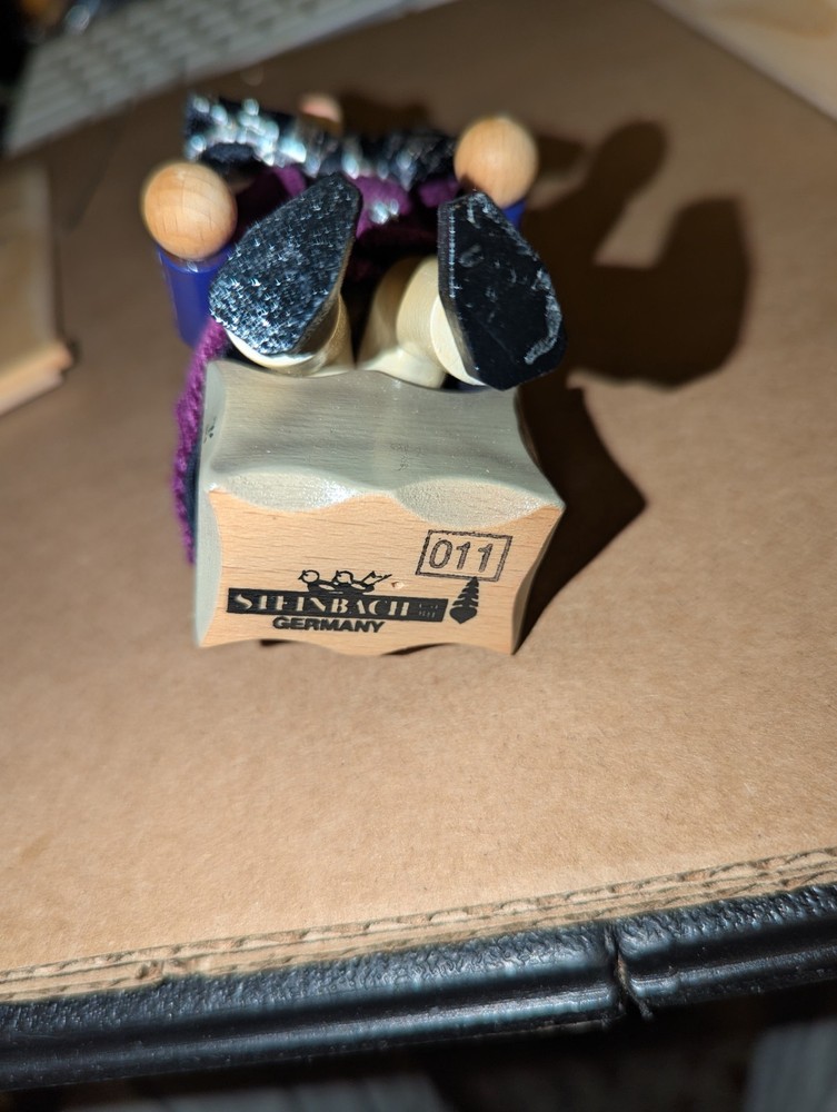 Rare Limited CREATOR 1999 Signed Steinbach - Humpty Dumpty - Mini Nutcracker