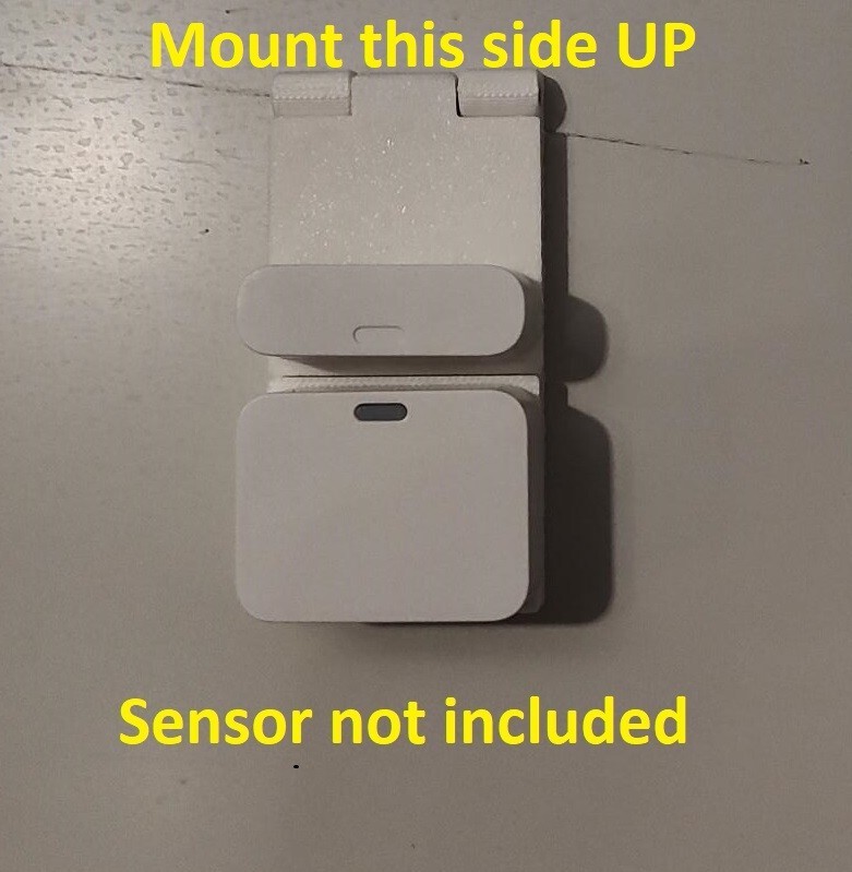 (2 Pack) Garage Door Mounting Bracket Compatible with Simplisafe Entry Sensors