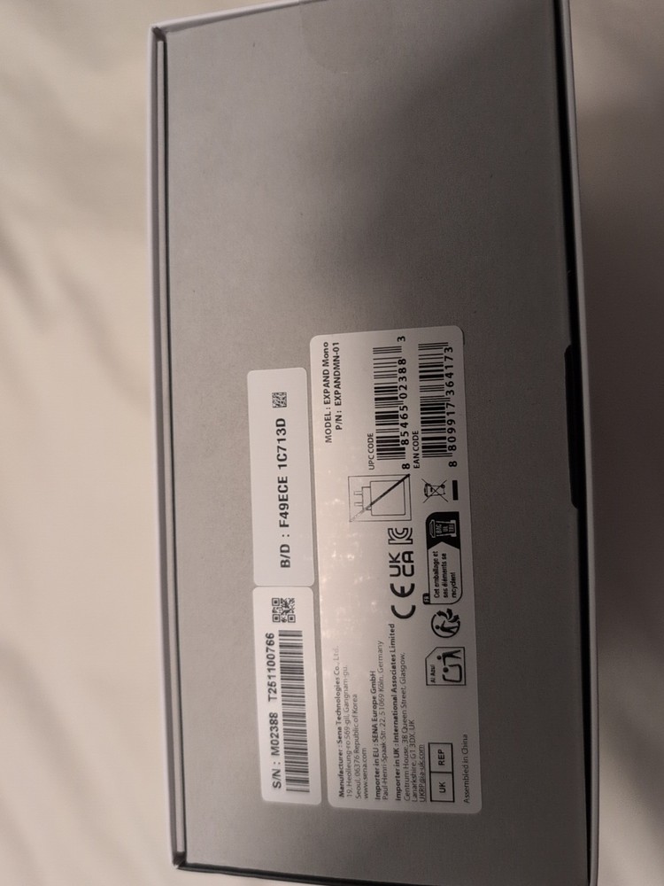 Sena EXPAND Mono Mesh Intercom Headset