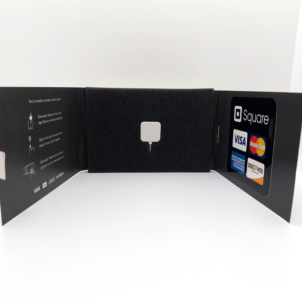 Square Credit Card Reader for iPhone iPad & Android A-PKG-0223-03