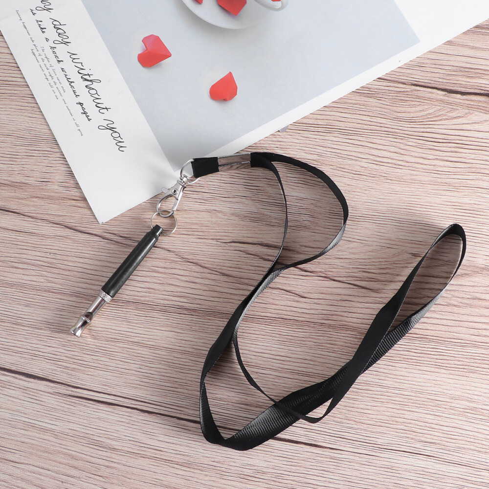 Dog Whistle Stop Barking Silent Sound Train With Strap