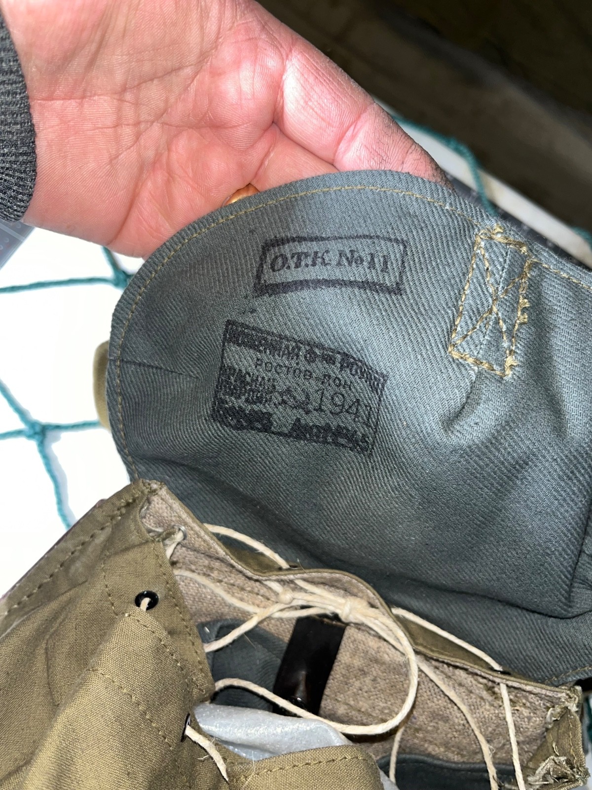 ww2 Soviet Russian obr 41 rucksack, excellent RGM Repro