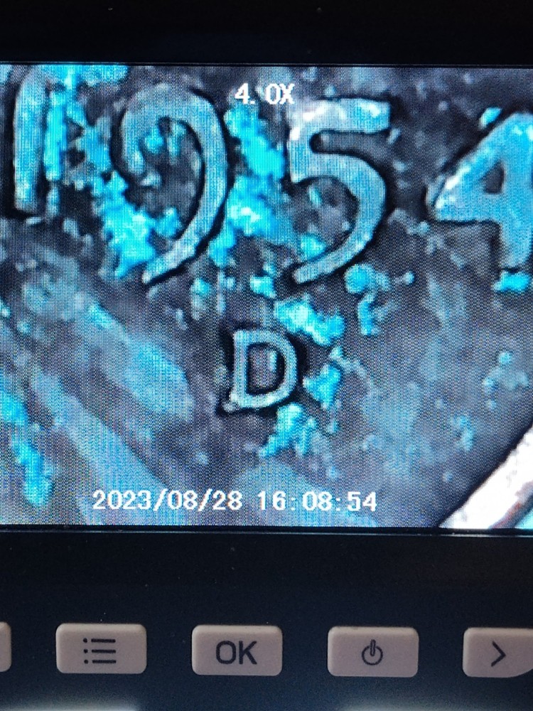 1954-D Lincoln Wheat Errors