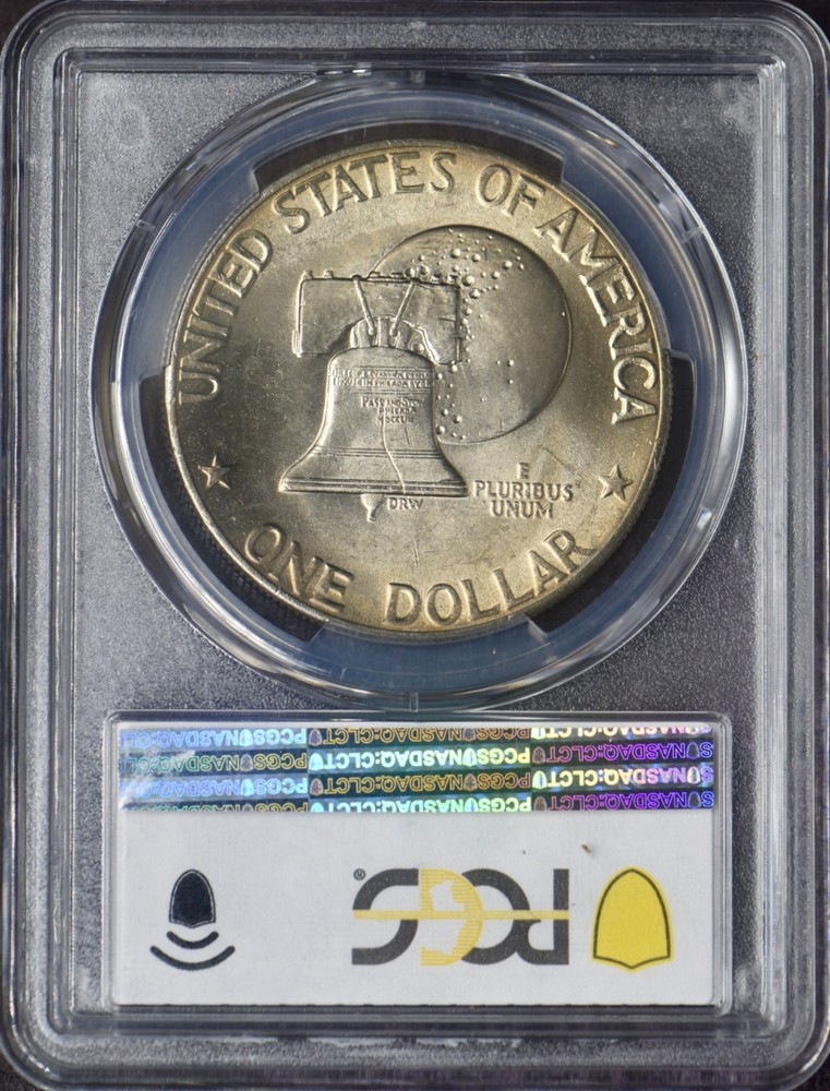 1976 Type 2 Eisenhower Dollar - PCGS MS65 Toned - ✪COINGIANTS✪
