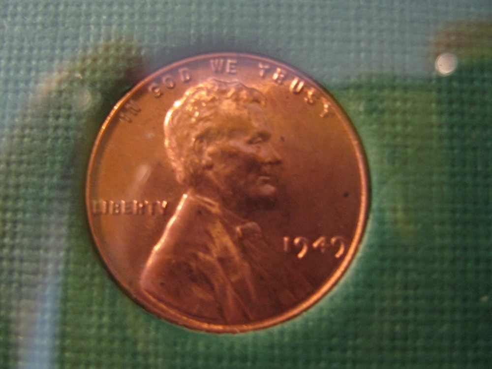 1949 P US Mint Set Brilliant Uncirculated!