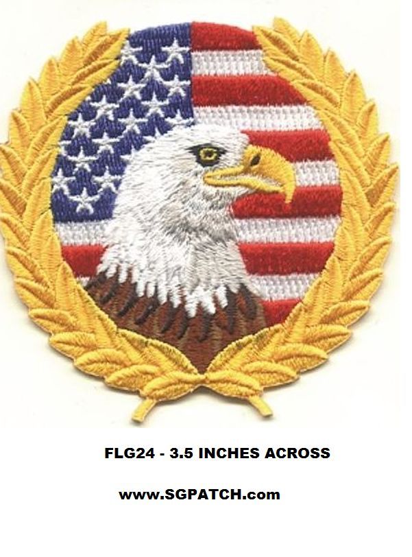 AMERICAN EAGLE FLAG PATCH - FLG24