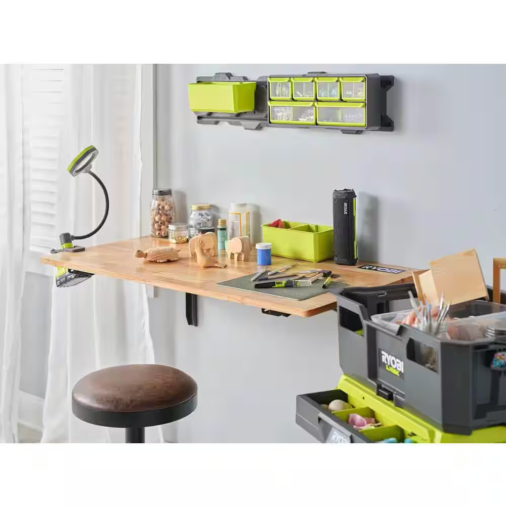 Stowaway Wall Mounted Folding Workbench Table