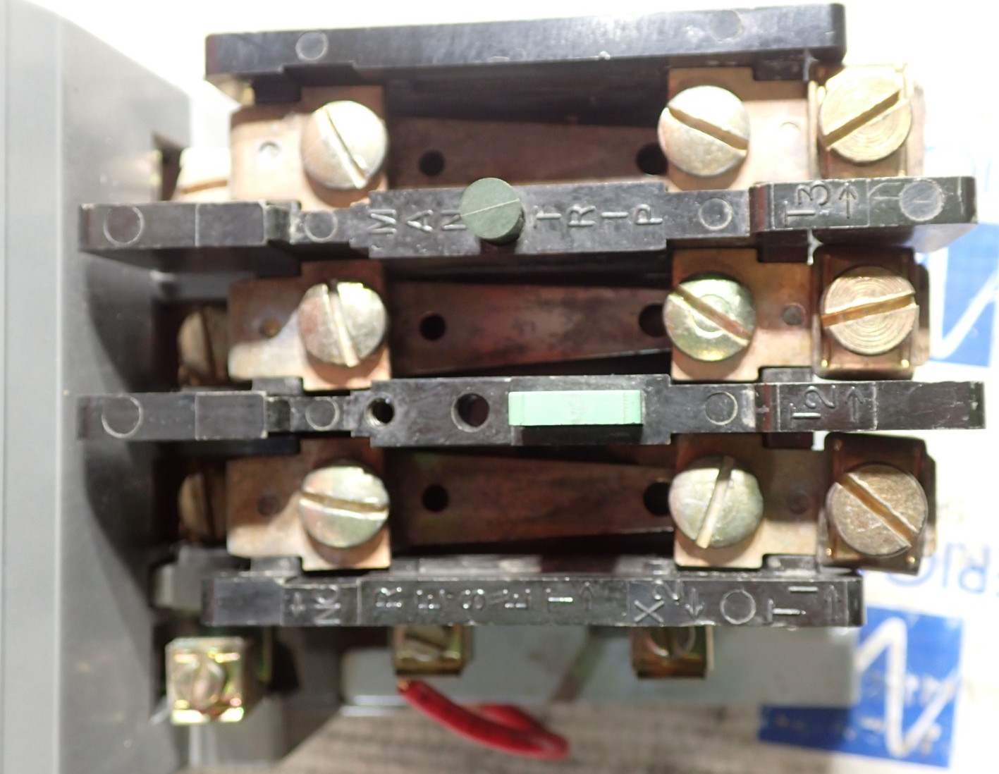 Furnas 14DP32AF81 Size 1 Starter 27 Amp 600VAC w/ 120V 60Hz Coil TESTED S931