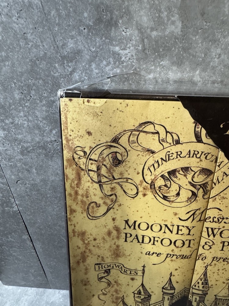 Harry Potter Marauders Map & Wand Interactive Footprints Light Sounds