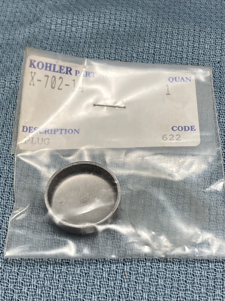 NEW GENUINE KOHLER X-702-14 PLUG