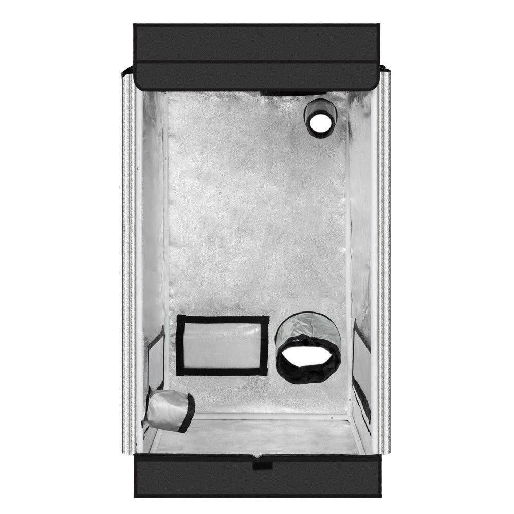 24"x 24"x 48" Indoor Plant Grow Tent 600D Mylar Reflective Hydroponics Growing